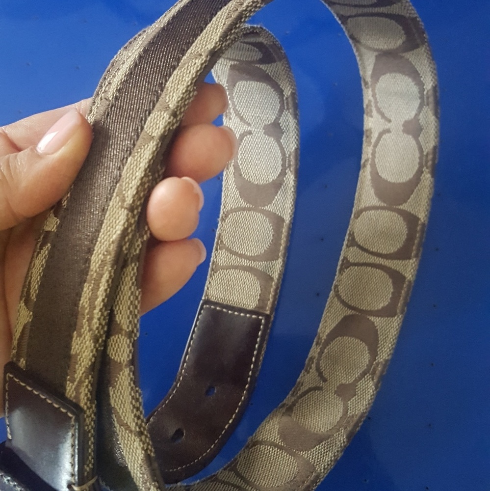 Coach belt